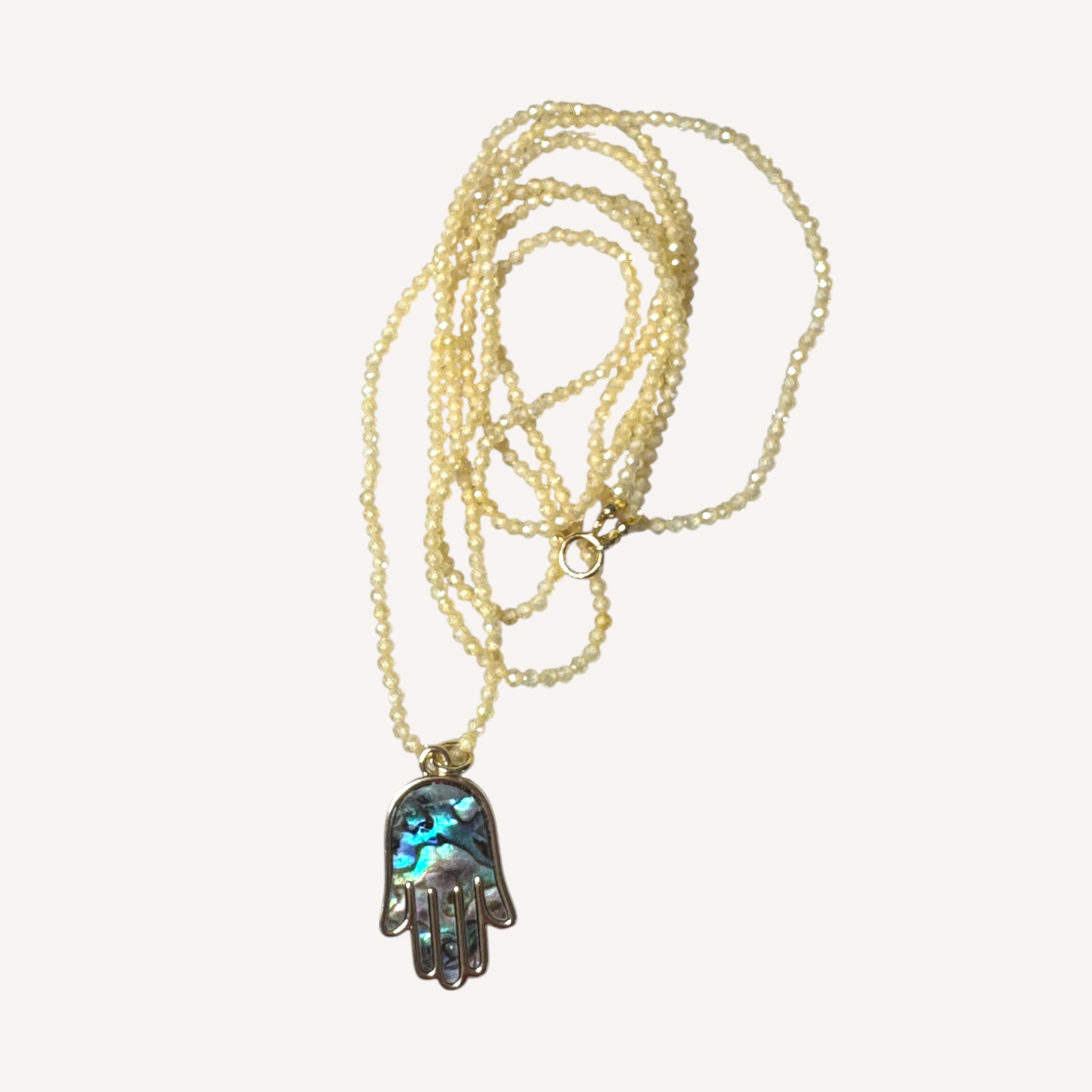 Tulum Long Stone Necklace